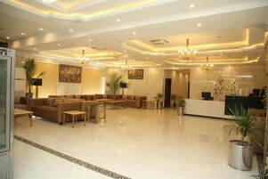 Sala de estar en el lobby