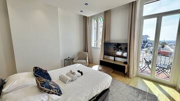 1 chambre, fer et planche à repasser, Wi-Fi, draps fournis