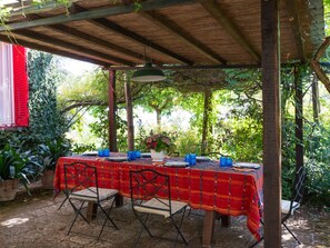 Restauration en plein air