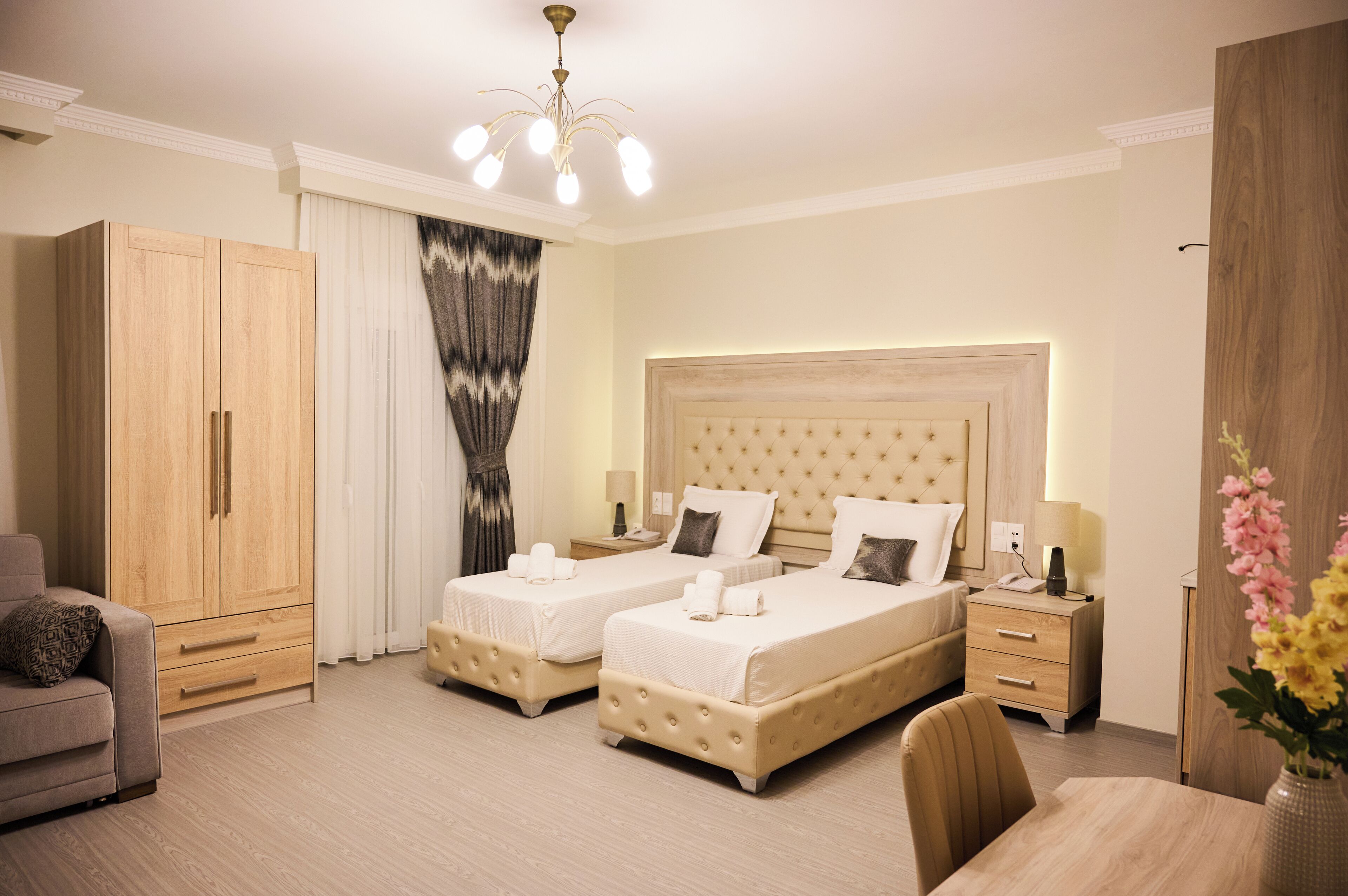 2 soverom, skrivebord, wi-fi og sengetøy