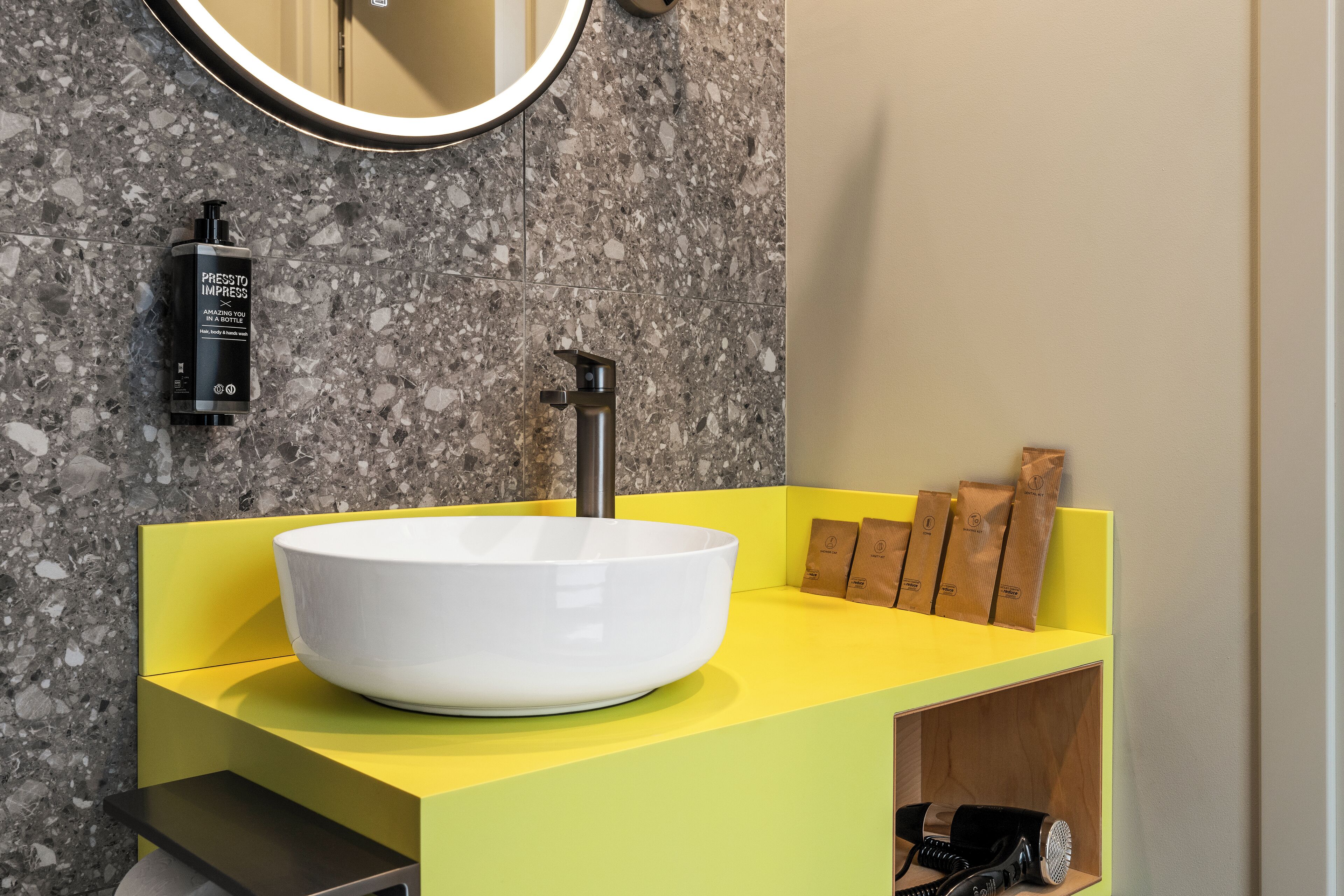 Premium Family room with Sofa Bed | Bathroom | Shower, hair dryer, bidet, towels