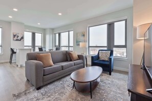 TV, offices - Spacious Apt Downtown (Quincy)