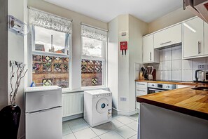 開放式客房 | 私人廚房 | 電冰箱、電熱水壺