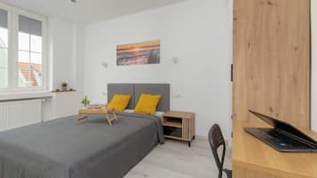 1 Schlafzimmer, Schreibtisch, Bügeleisen/Bügelbrett, WLAN