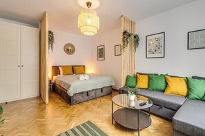 Appartement Confort, 2 chambres, balcon | 2 chambres, fer et planche Ă repasser, Wi-Fi gratuit