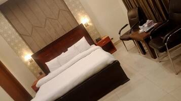 Soundproofing, iron/ironing board, free WiFi