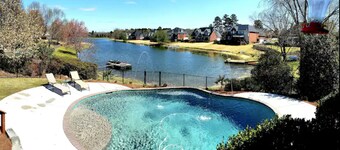 Lakefront Retreat with Stunning Pool. Near Ft. Eisenhower, & Augusta National.