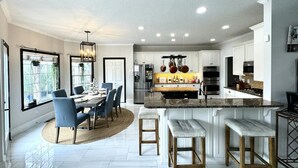 Private kitchen - Lakefront Retreat with Stunning Pool. Near Ft. Eisenhower, & Augusta National. (Evans)