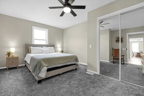 4 chambres, fer et planche Ă repasser, Wi-Fi, draps fournis