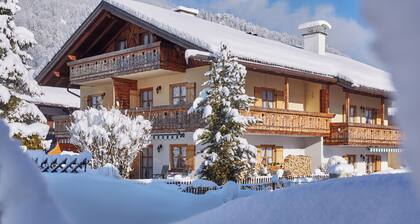 Cozy 1-room apartment with terrace and mountain view