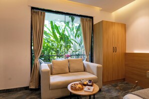 Deluxe-Zimmer | Bettwäsche aus ägyptischer Baumwolle, hochwertige Bettwaren