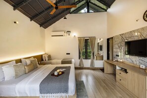 Premium Room | Egyptian cotton sheets, premium bedding, free WiFi, bed sheets - Avocado Cottages by Alaya stays (Somvarpet)