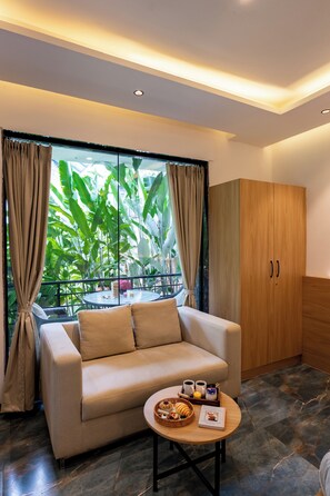Kamar Deluks | Seprai katun Mesir, seprai premium, Wi-Fi gratis, dan seprai linen