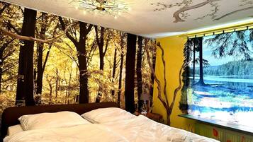 4 chambres, coffres-forts dans les chambres, fer et planche Ă repasser