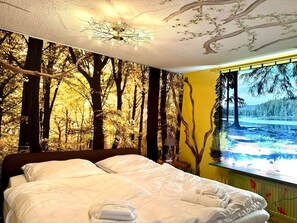 4 camere, una cassaforte in camera, ferro/asse da stiro, Wi-Fi gratuito