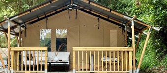 The ONLY glamping site in the New Millennium Forest in San Juan, PR