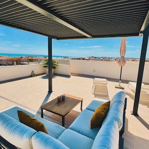 Terrace/patio - Penthouse Resd. Deluxe Playa Flamenca, Orihuela Costa (Orihuela Costa)