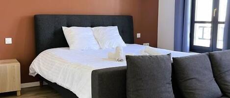 1 habitación, wifi gratis y ropa de cama