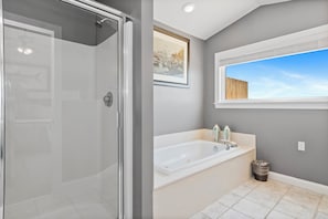 Towels, soap, shampoo, toilet paper - Oceanfront Luxury | Pool & Hot Tub | Pet Friendly | Amazing Views (Emerald Isle)