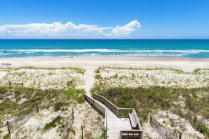 Beach - Luxury Oceanfront Home: Private Pool, Elevator Access, Game Room & More! (Emerald Isle)