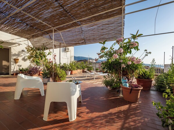 Panoramic-Doppelzimmer | Terrasse/Patio