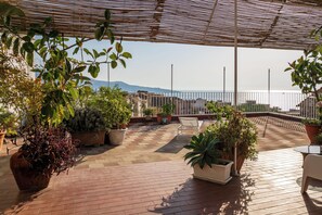 Dobbeltrom – panorama | Terrasse/patio