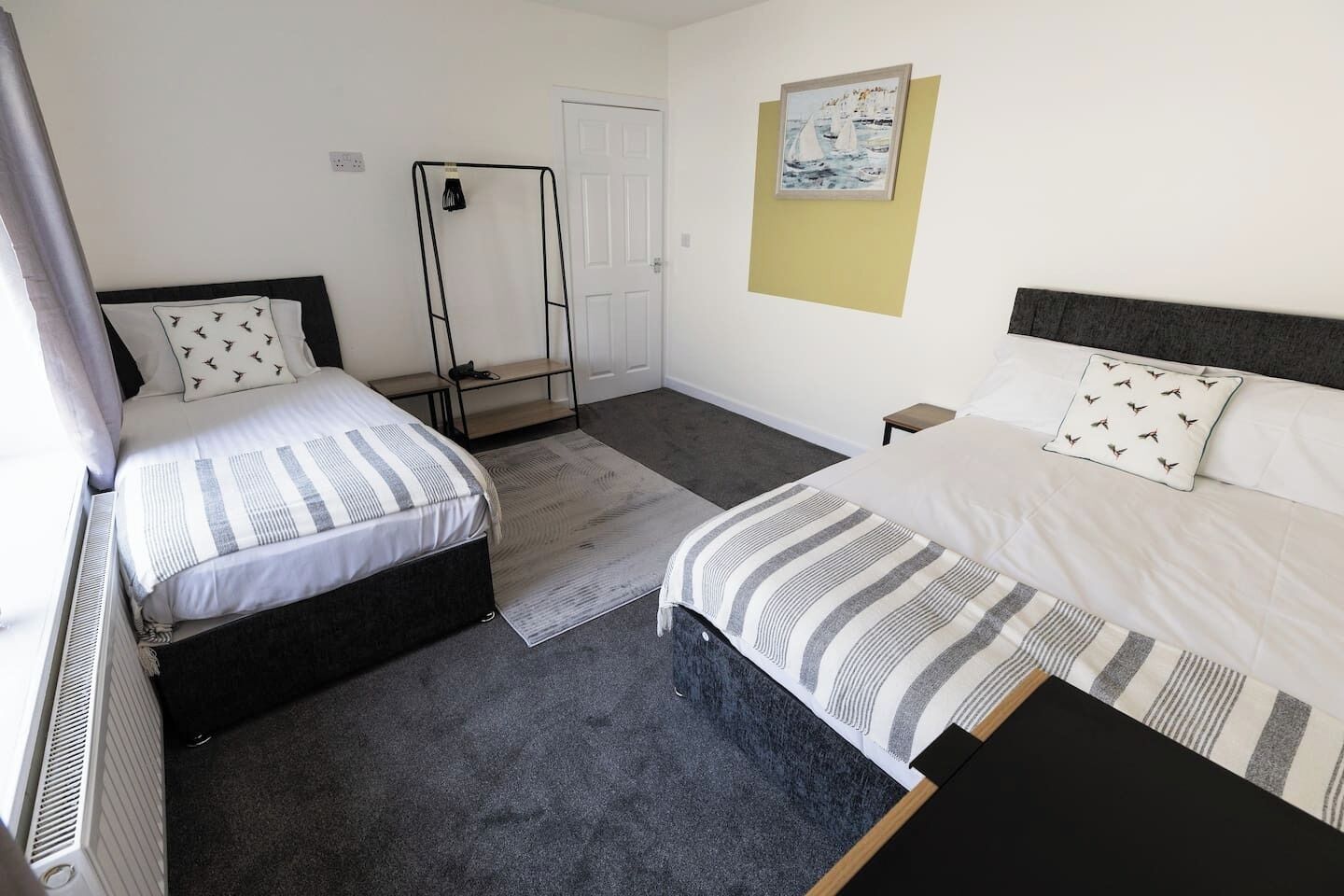 2 bedrooms, iron/ironing board, travel crib, free WiFi