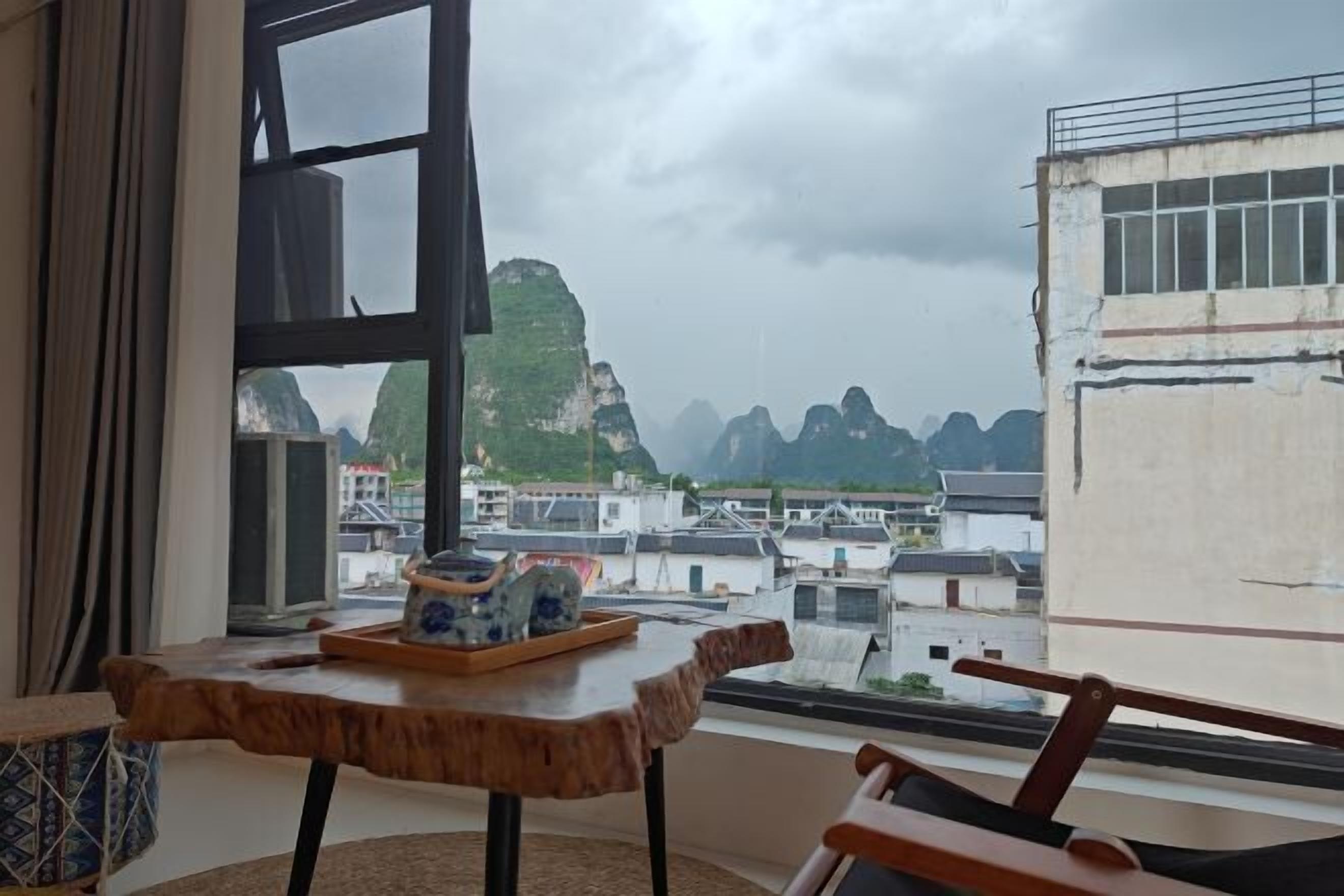 Utsikt från boendet