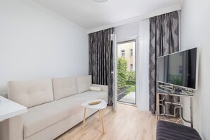Apartment, 1 Bedroom, Balcony | Living room - Apartment With Balcony by Renters (Szczecin)