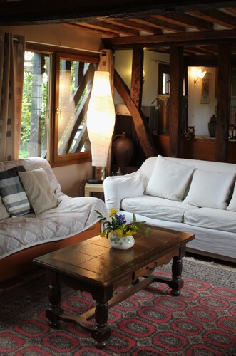 La Longère: grand gîte (16 pers.) traditionnel normand à quelques km de Cabourg