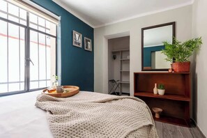 1 bedroom, iron/ironing board, WiFi, bed sheets - Loft Condesa. Close to parks with patio UNIQUE (Ciudad de México)