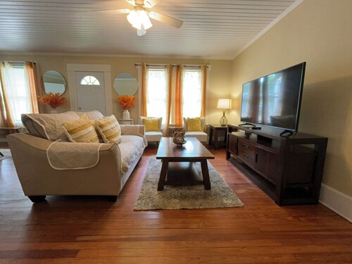 4-bedroom house in peaceful Valdosta 4 queen beds, 3 sofa beds w/ full amenities