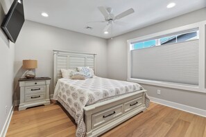 5 soverom, strykejern/-brett, reiseseng for barn og wi-fi (inkludert)