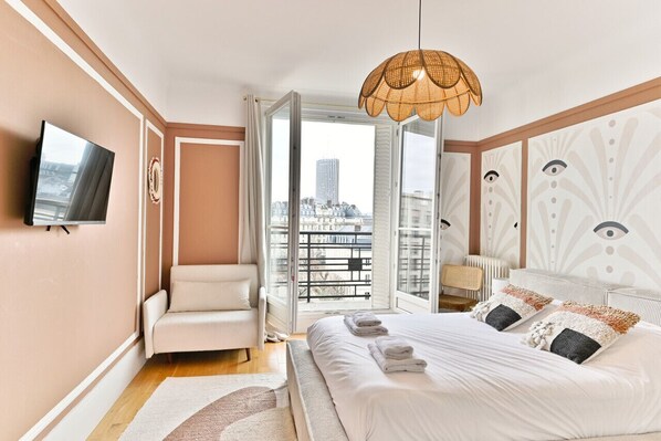 2 chambres, bureau, fer et planche à repasser, Wi-Fi