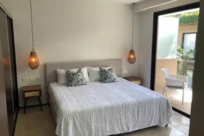 2 bedrooms, WiFi, bed sheets - Room 2 room, terrace with pool and washing machine (Tulum)