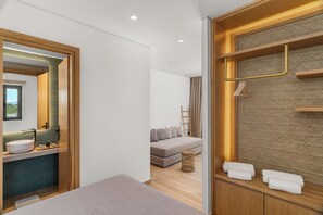 Executive Suite, Sea View | Premium bedding, in-room safe, soundproofing, free WiFi - NOIMA Casa Unico (Agistri)