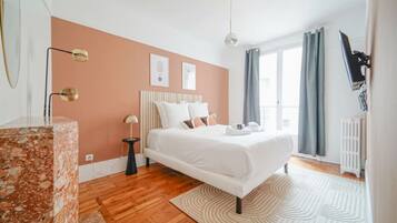 1 chambre, fer et planche à repasser, Wi-Fi, draps fournis