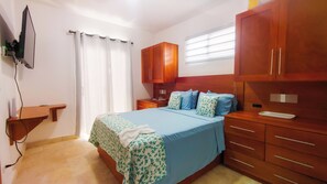 2 habitaciones, escritorio, wifi y ropa de cama