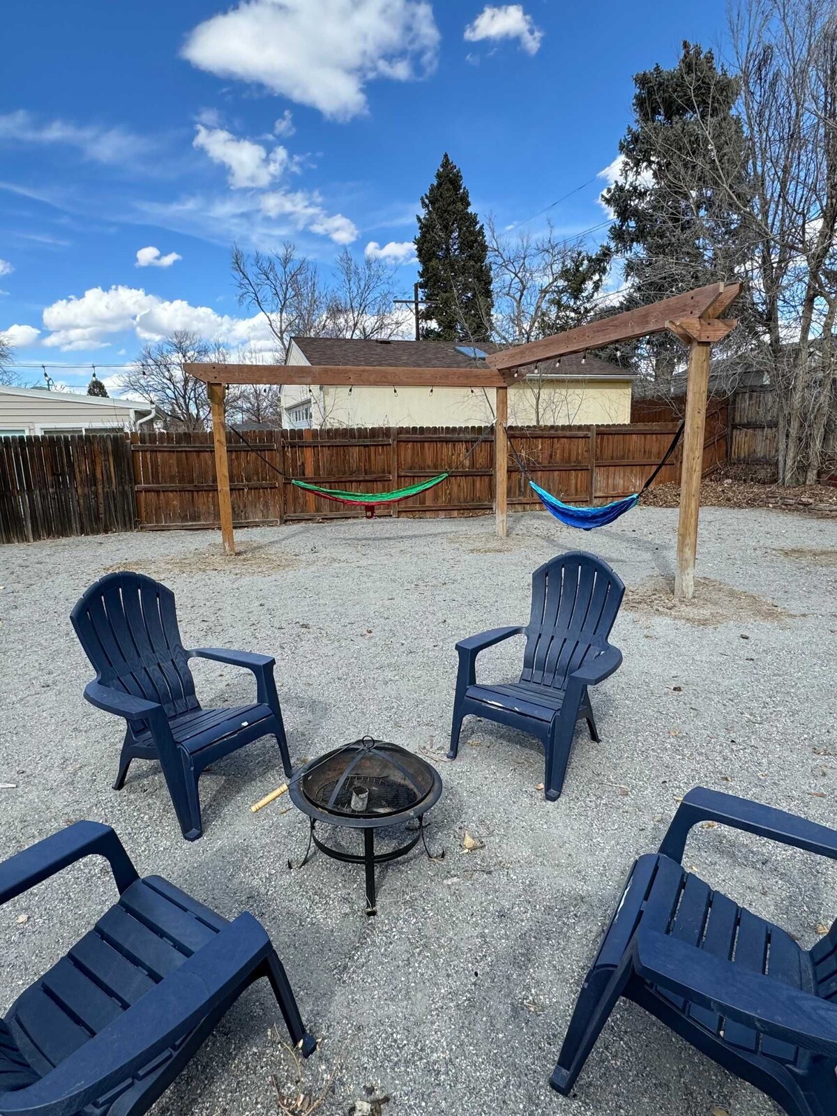 Updated 5-Bed Home w/ Basement, Hammocks & Fire Pit Near I-25 and all things fun