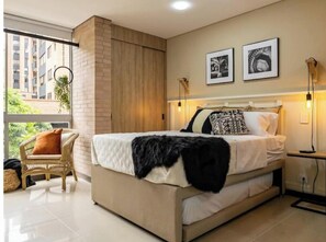 1 chambre, coffres-forts dans les chambres, bureau