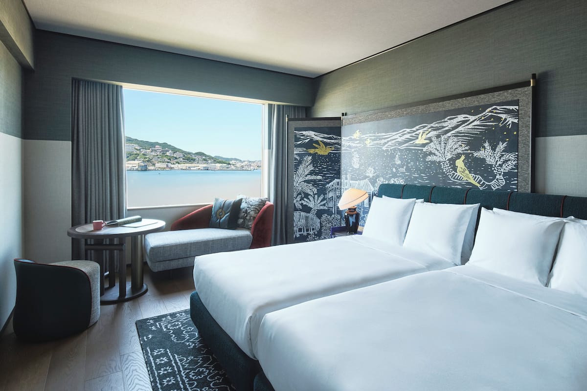 Standardzimmer, 2 Doppelbetten (North Building) | 1 Schlafzimmer, Minibar, Zimmersafe, Verdunkelungsvorhänge