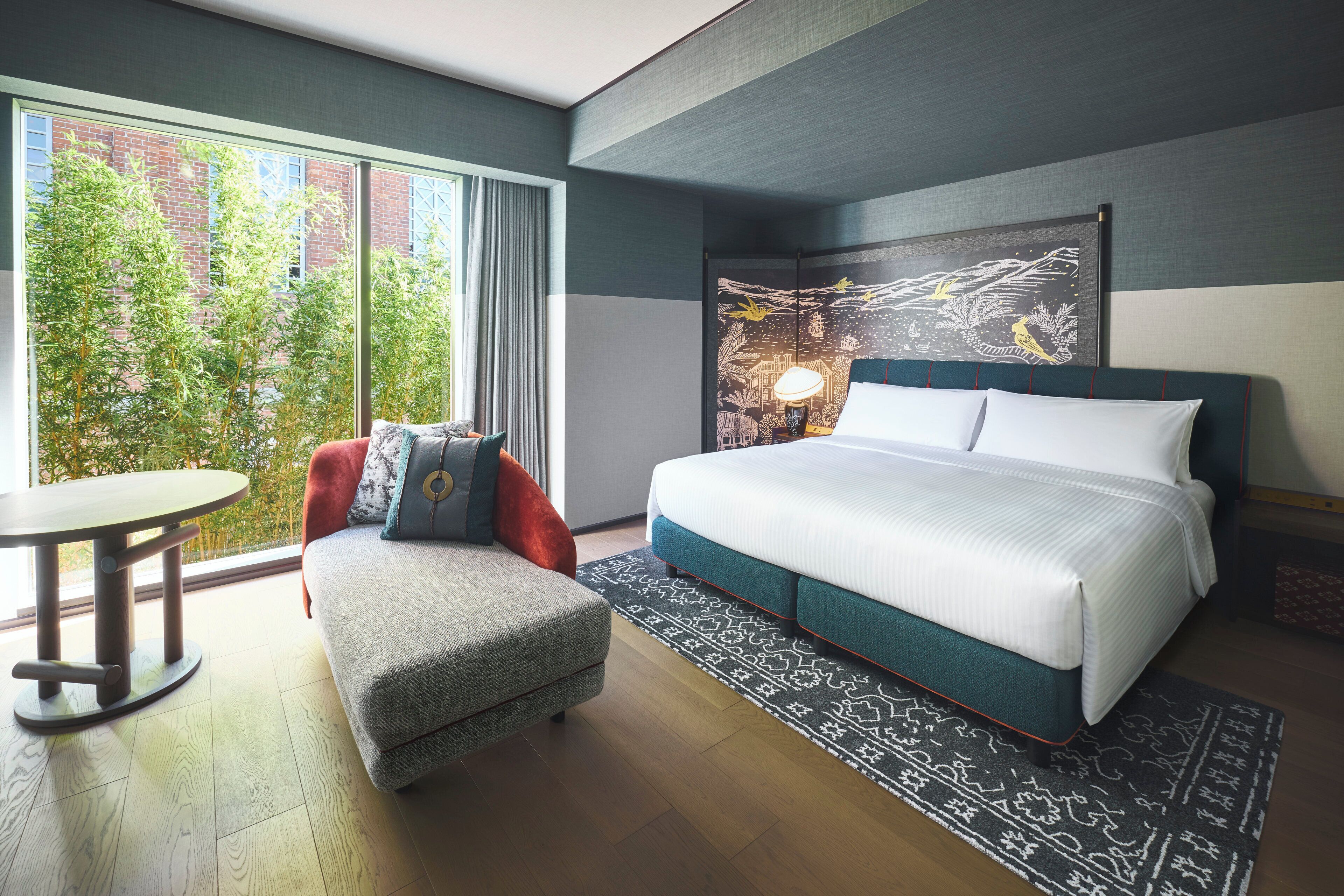 Quarto standard, 1 cama King (North Building) | 1 quarto, frigobar, cofres nos quartos, cortinas blackout