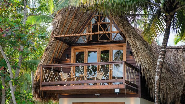 Façade de l’hébergement