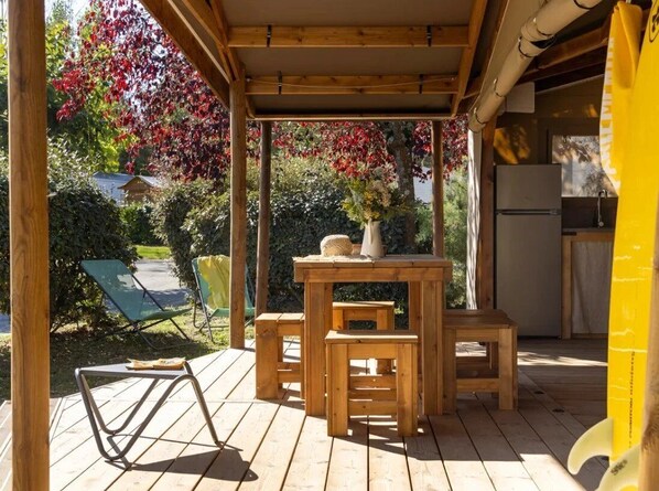 Restauration en plein air