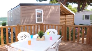 Outdoor dining - Appartement 4 étoiles - Parc aquatique - ccaa0ah (Bormes-les-Mimosas)