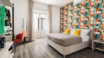 Apartamento luxo, 2 quartos | 2 quartos, escrivaninha, Wi-Fi de cortesia