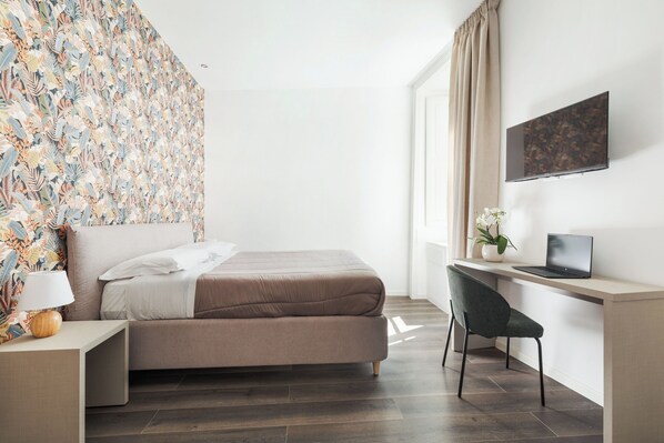 Deluxe-huoneisto, 2 makuuhuonetta | 2 makuuhuonetta, työpöytä, ilmainen Wi-Fi