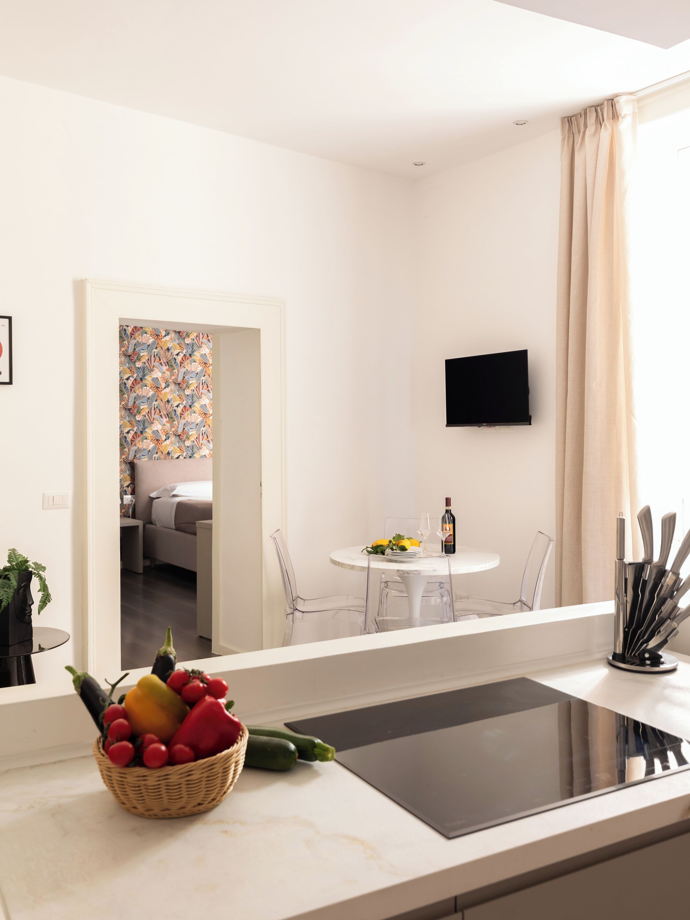Deluxe Apartment, 2 Bedrooms | Private kitchen | Full-size fridge, microwave, stovetop, espresso maker