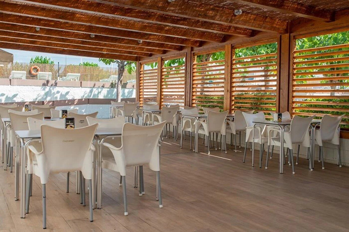 Udendørs spisemuligheder