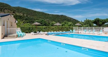 ZEcamping 3* piscine chauffée mobil-home TV 15m2